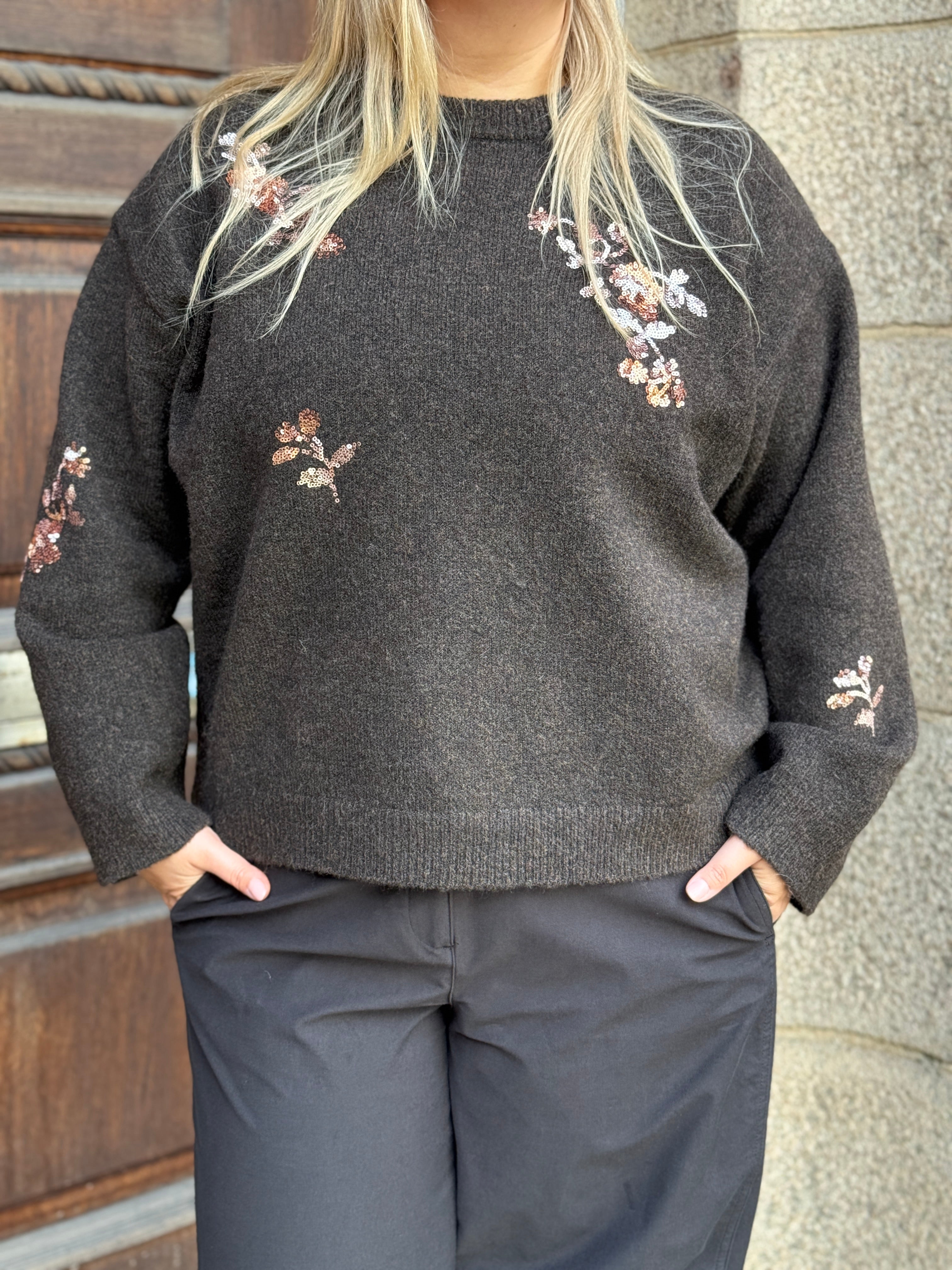VMCAMELIA Pullover - Chocolate Torte